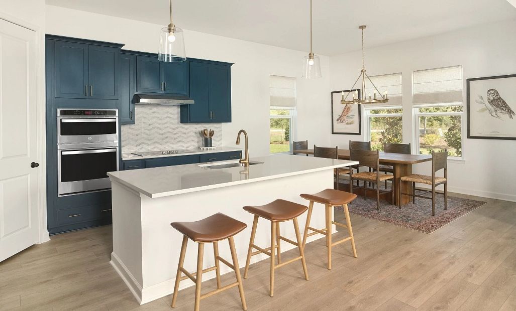 Palermo floorplan modeled at Blue Heron Retreat. Features and finishes vary.