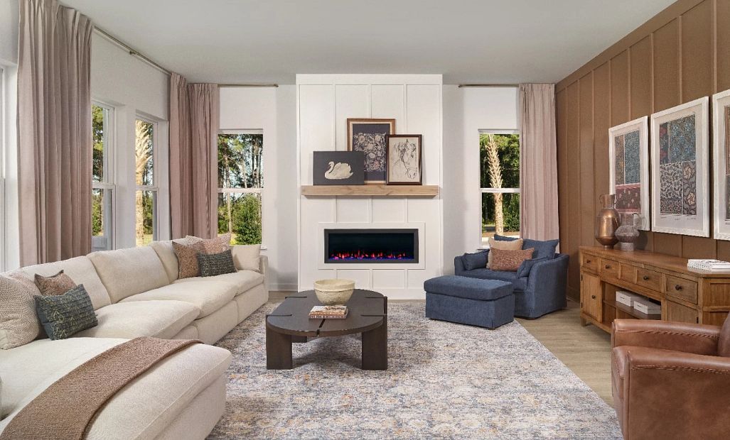 Palermo floorplan modeled at Blue Heron Retreat. Features and finishes vary.