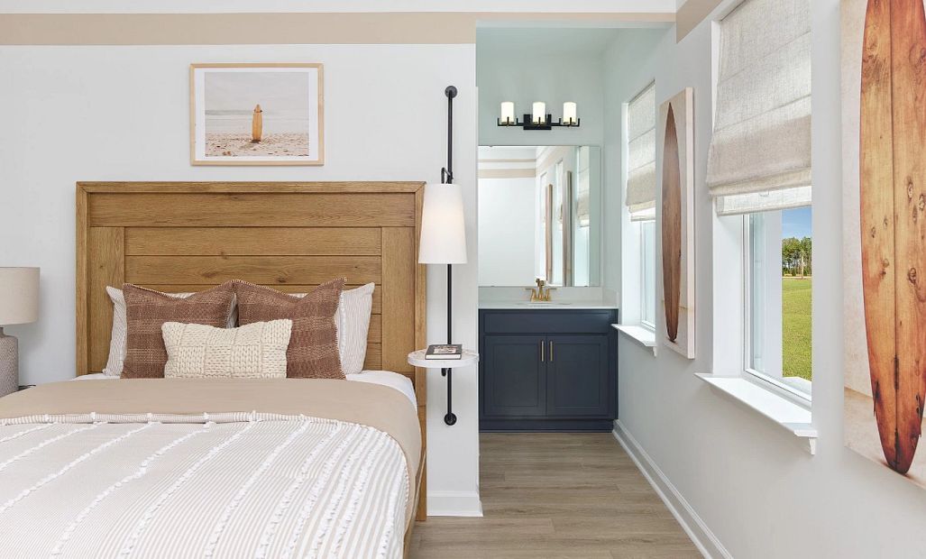 Palermo floorplan modeled at Blue Heron Retreat. Features and finishes vary.