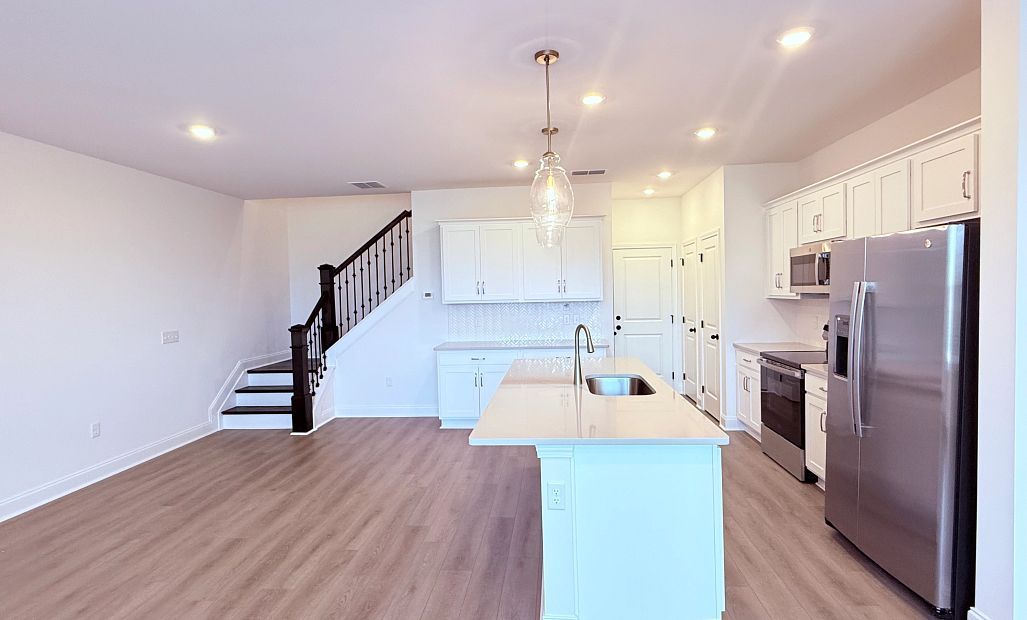 Kitchen & Stairs