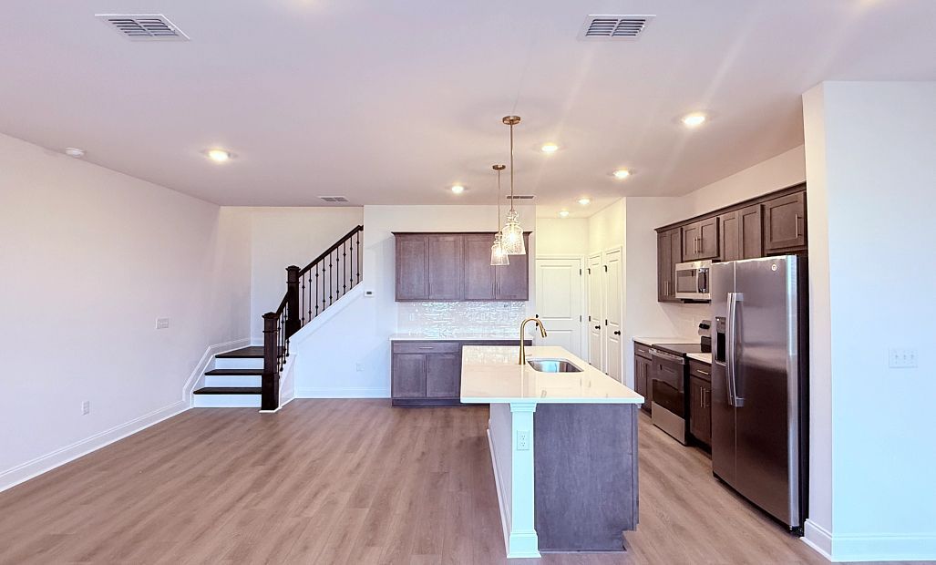 Kitchen & Stairs
