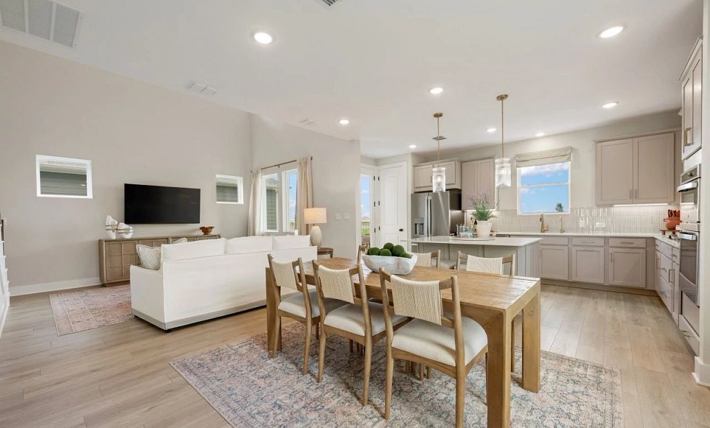 Dining Area & Family Room