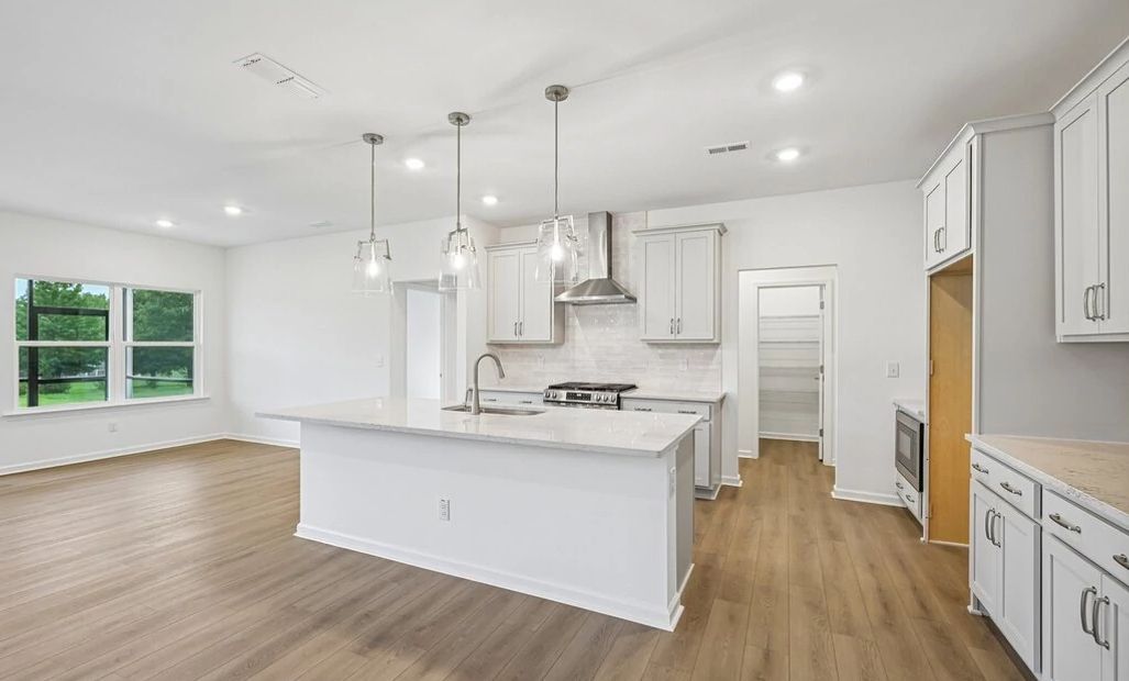 Kitchen featuring the AW Collection® Milan - Chic gray finishes and smooth surfaces shine.