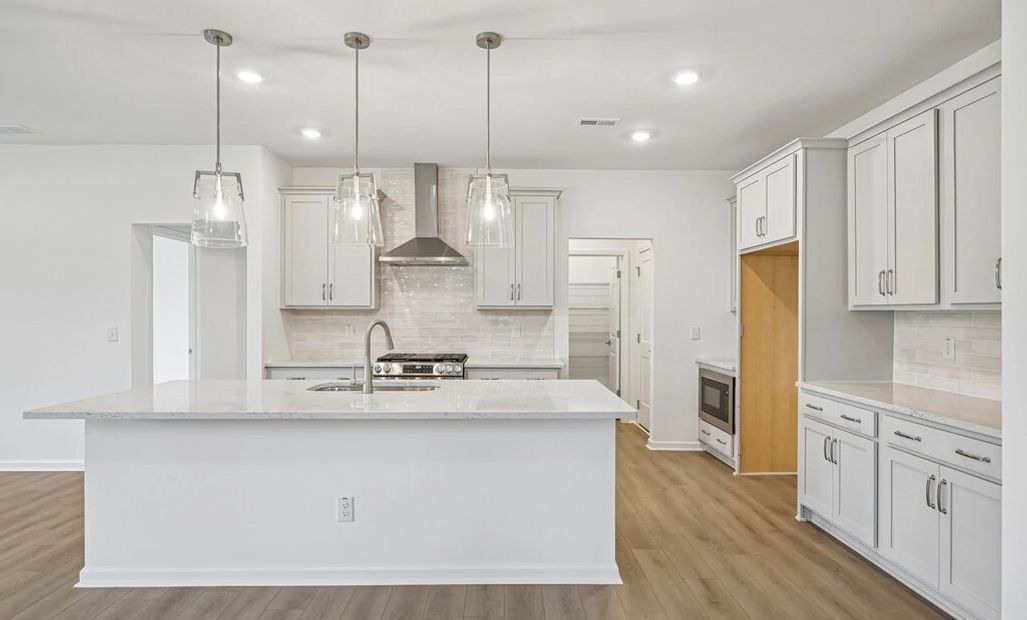 Kitchen featuring the AW Collection® Milan - Chic gray finishes and smooth surfaces shine.