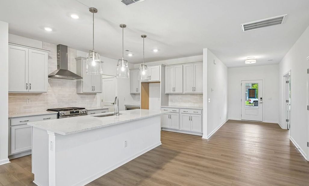 Kitchen featuring the AW Collection® Milan - Chic gray finishes and smooth surfaces shine.