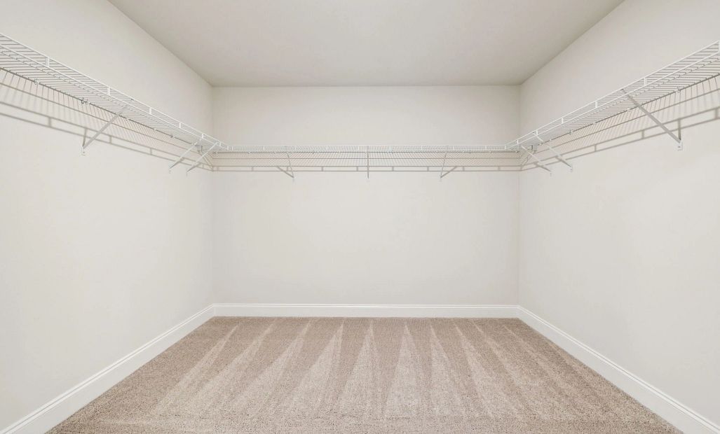 Primary Walk-in Closet | For representation purposes only. Options and layout may vary by community