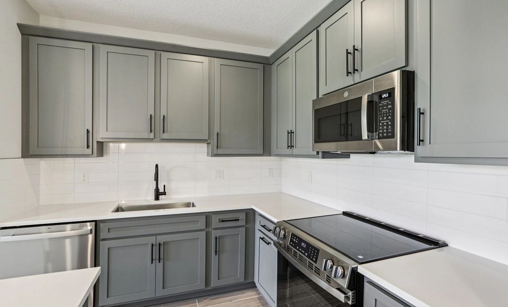Kitchen featuring AW Collection® Minimalist - Representative images and renderings are for