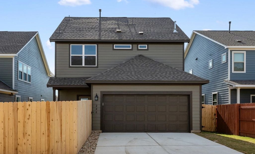 Rear Garage Entry