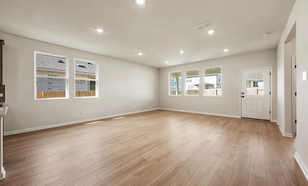 Family Room & Dining Area