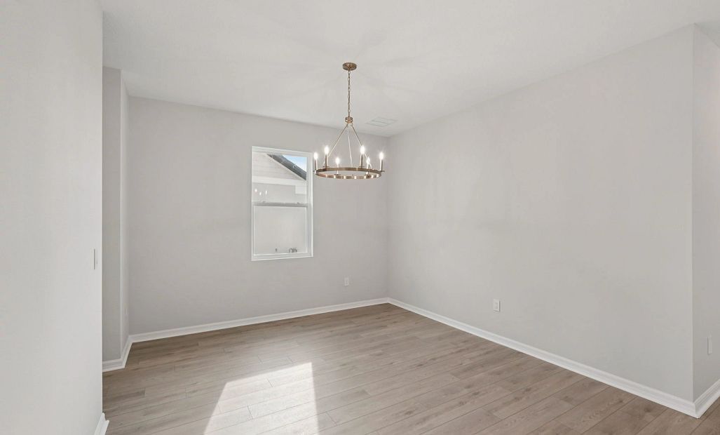 Dining room space - representative image