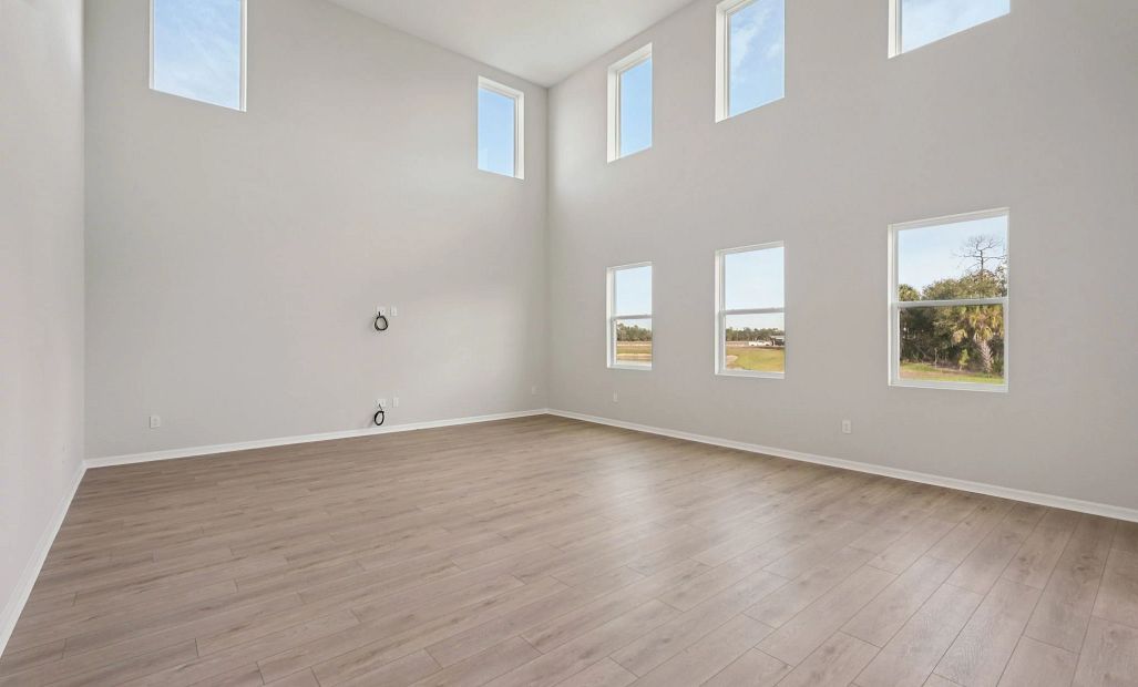 Two-story great room - representative image