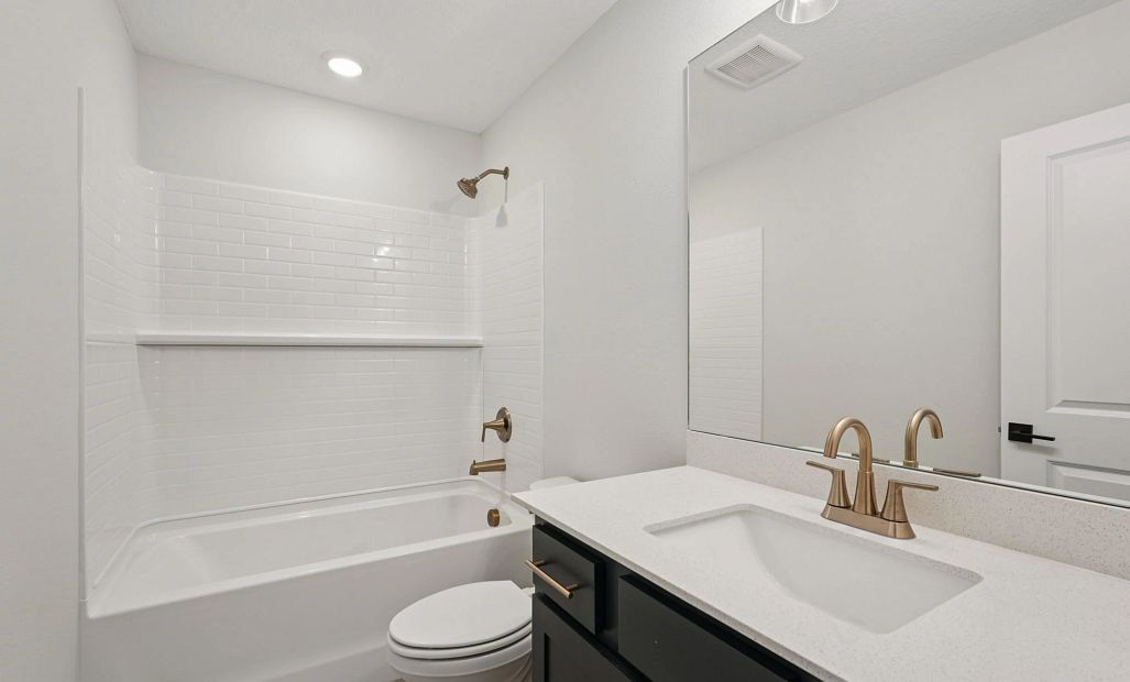 Bathroom 3 located off bedroom 4 - representative image this home will feature AW Collection® Laguna
