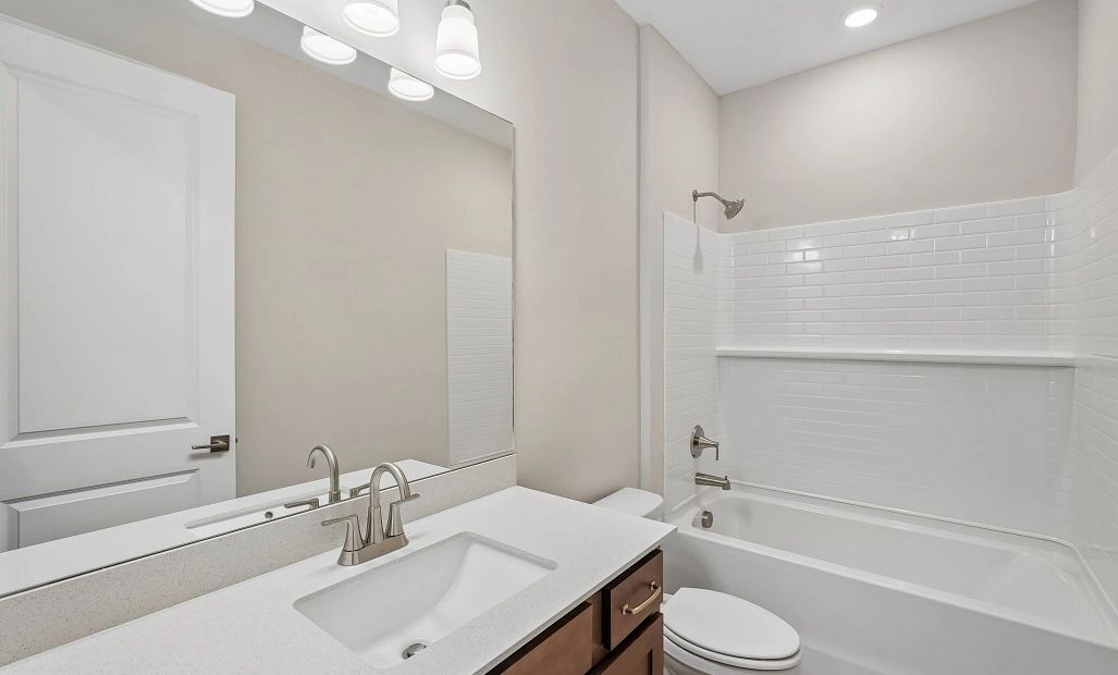 Bathroom 2 located near the secondary bedrooms featuring aspects of AW Collection® Roosevelt