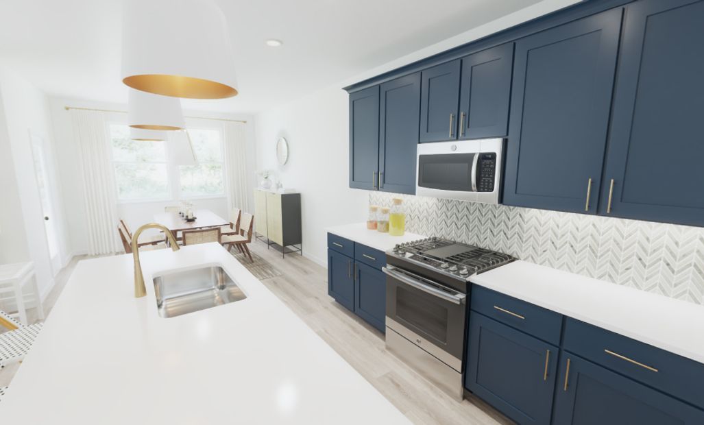 AW Collection® Sapphire - For color representation only. Options and layout will vary by community