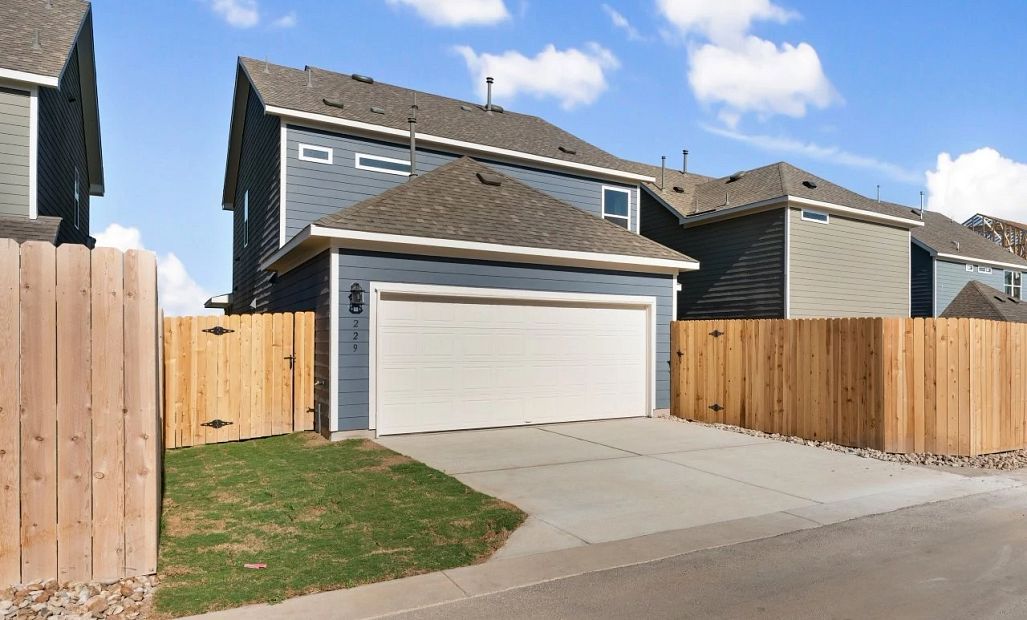 Rear Garage Entry