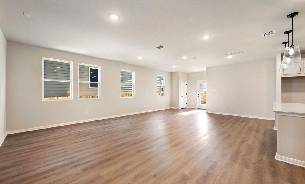 Family Room & Dining Room