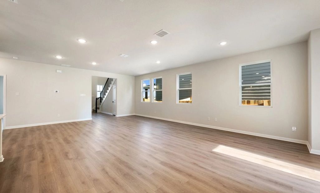Family Room & Dining Room