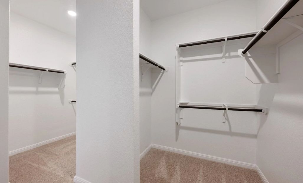 Primary Walk In Closet