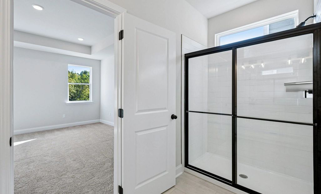 Primary Walk-in Shower | For representation purposes only. Options and layout may vary by community