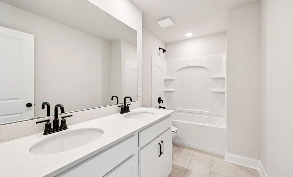 Secondary Bathroom | For representation purposes only. Options and layout may vary by community and