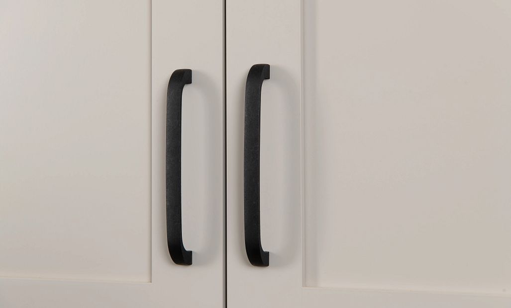 Cabinet and pulls from AW Collection® Artisan - Representative images and renderings are for