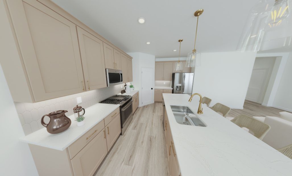 AW Collection® Serene - For color representation only. Options and layout will vary by community and