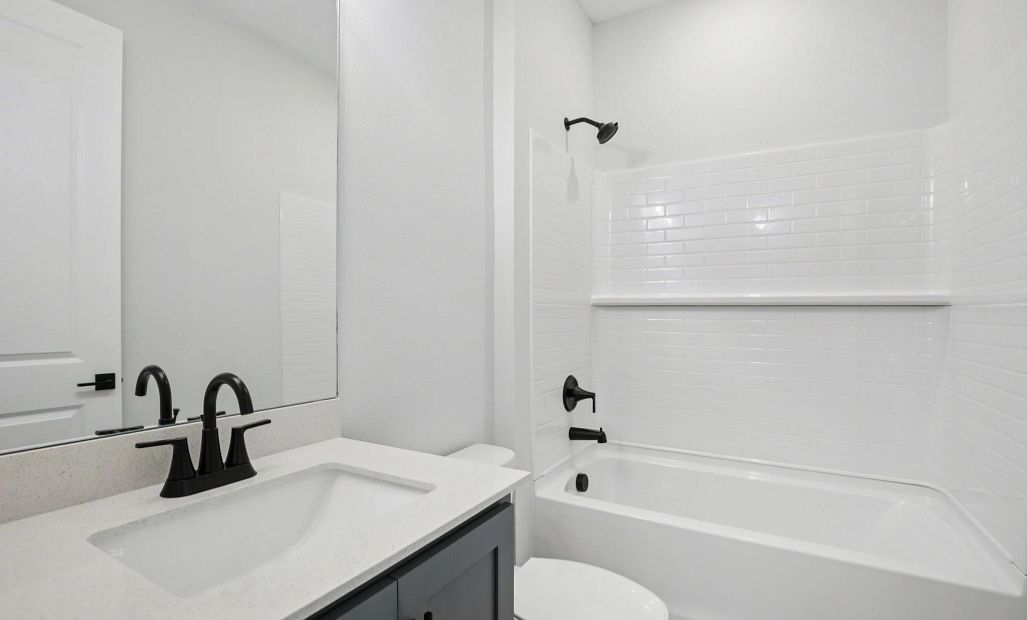 Bathroom 2 located between bedroom 2 and 3 will feature aspects of AW Collection® Sapphire -