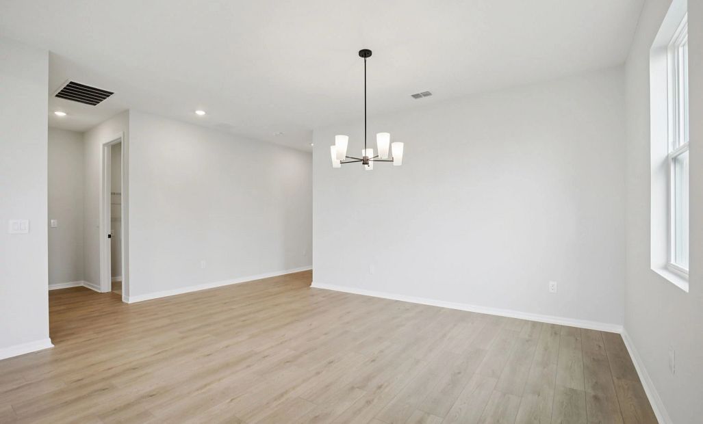 Dining space - Representative images and renderings are for illustrative purposes