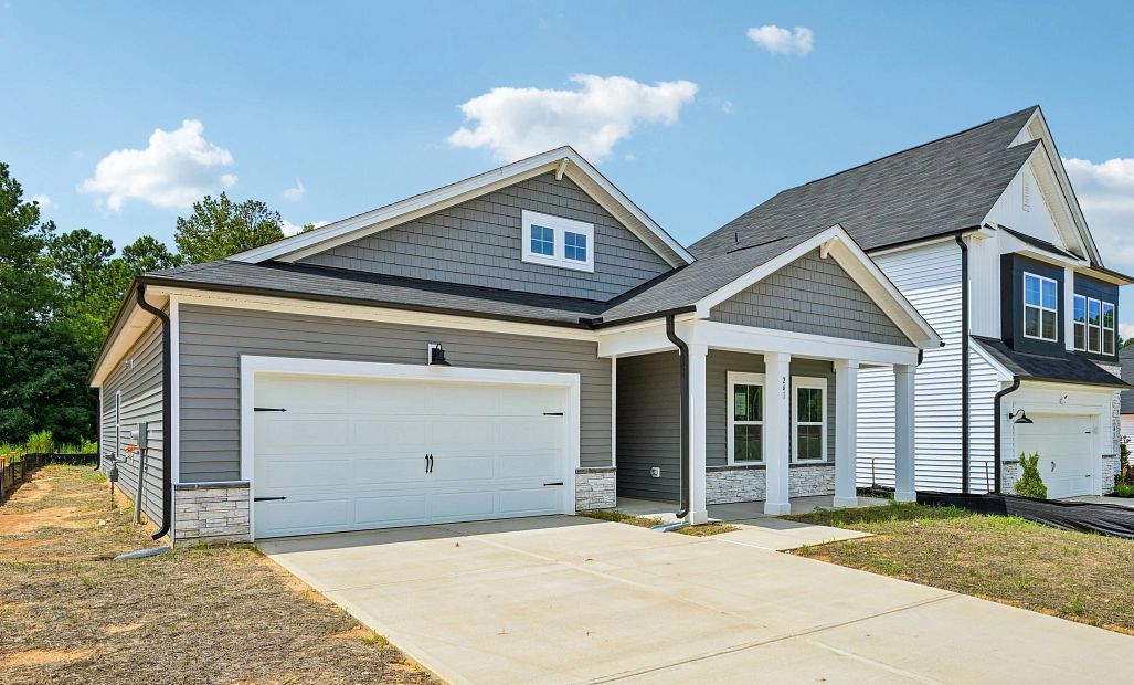 Exterior - Striking contrast and curb appeal with style.