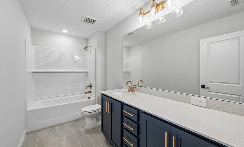 Bathroom 2 located near bedroom 2 and 3 will feature aspects of AW Collection® Serene -