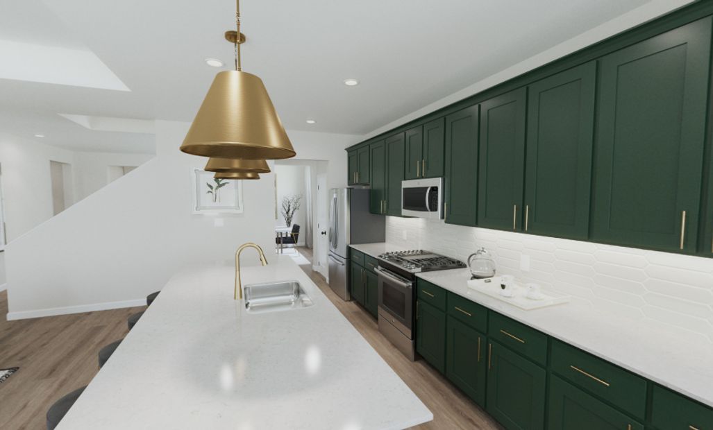 AW Collection® Luxe - For color representation only. Options and layout will vary by community and
