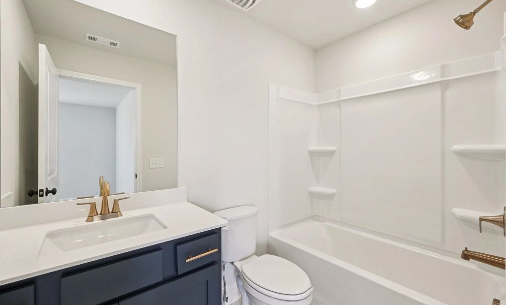 Secondary Bathroom | For representation purposes only. Options and layout may vary by community and