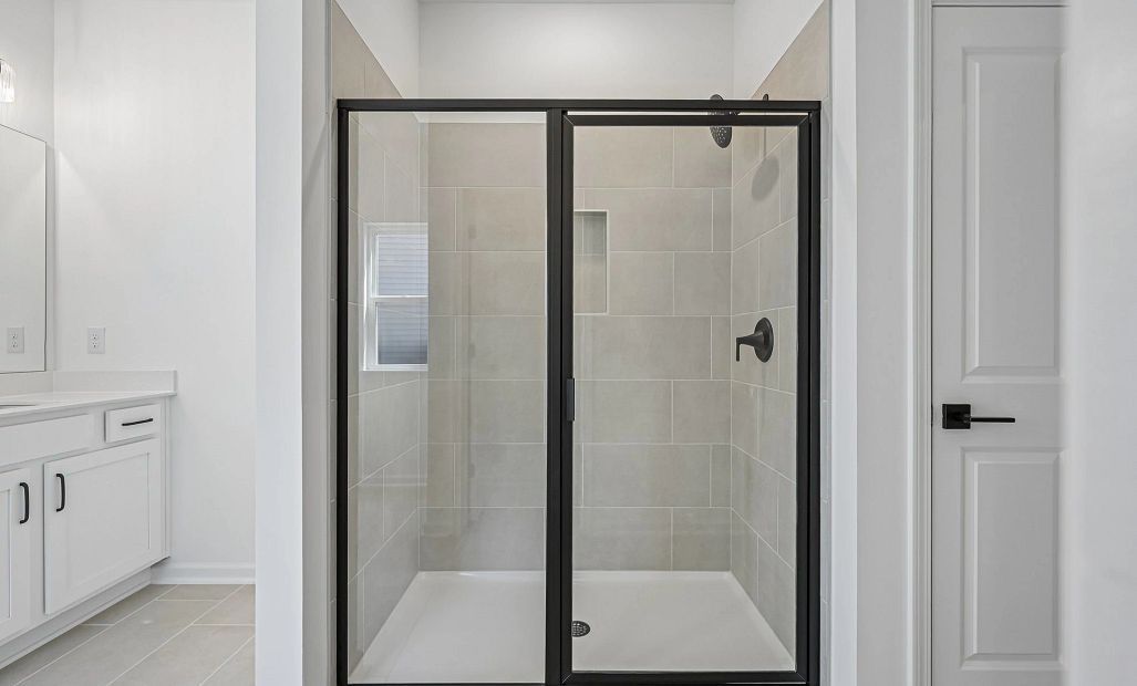 Primary Bath featuring the AW Collection® Harmony - Clean lines and graceful, polished details.