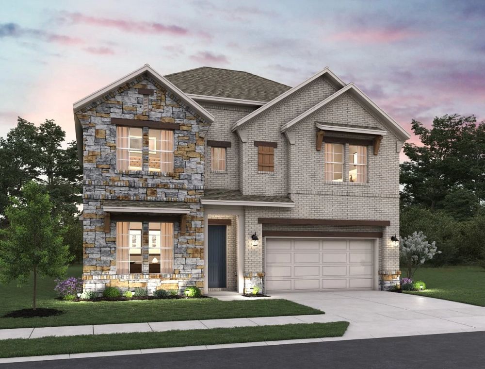 Graham - The Trails at Carmel: Pflugerville, Texas - Ashton Woods