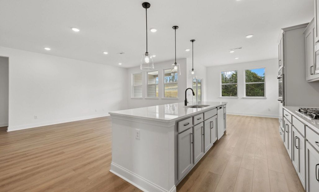 Kitchen & Living Room | For representation purposes only. Options and layout may vary by community