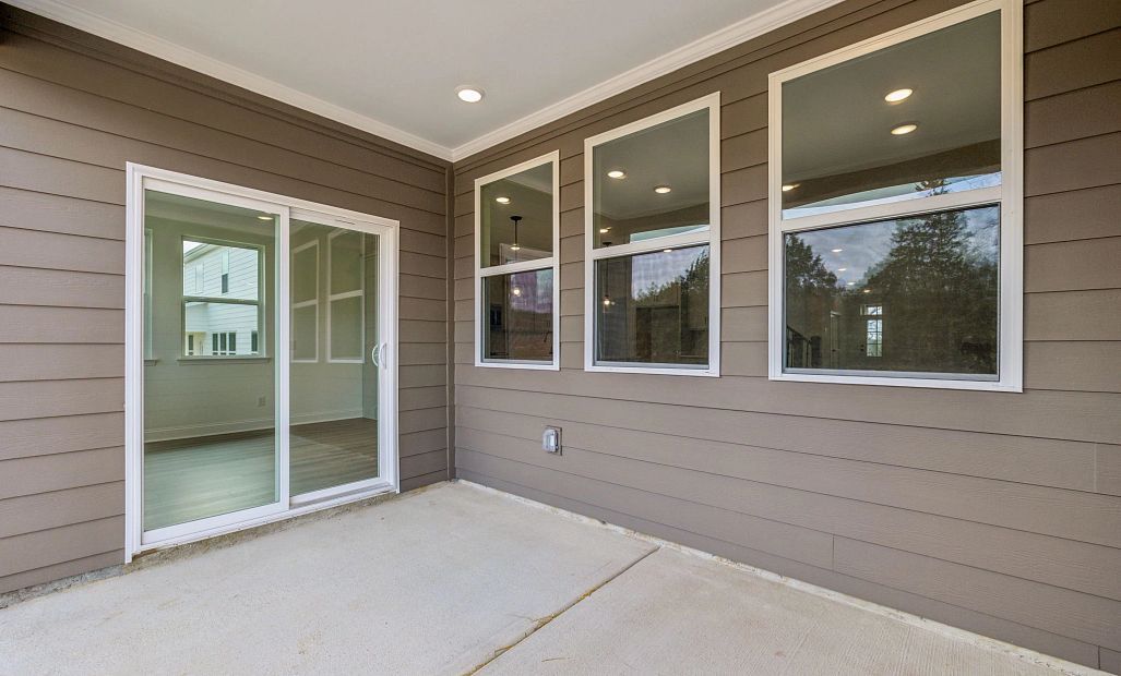 Rear Covered Patio | For representation purposes only. Options and layout may vary by community and