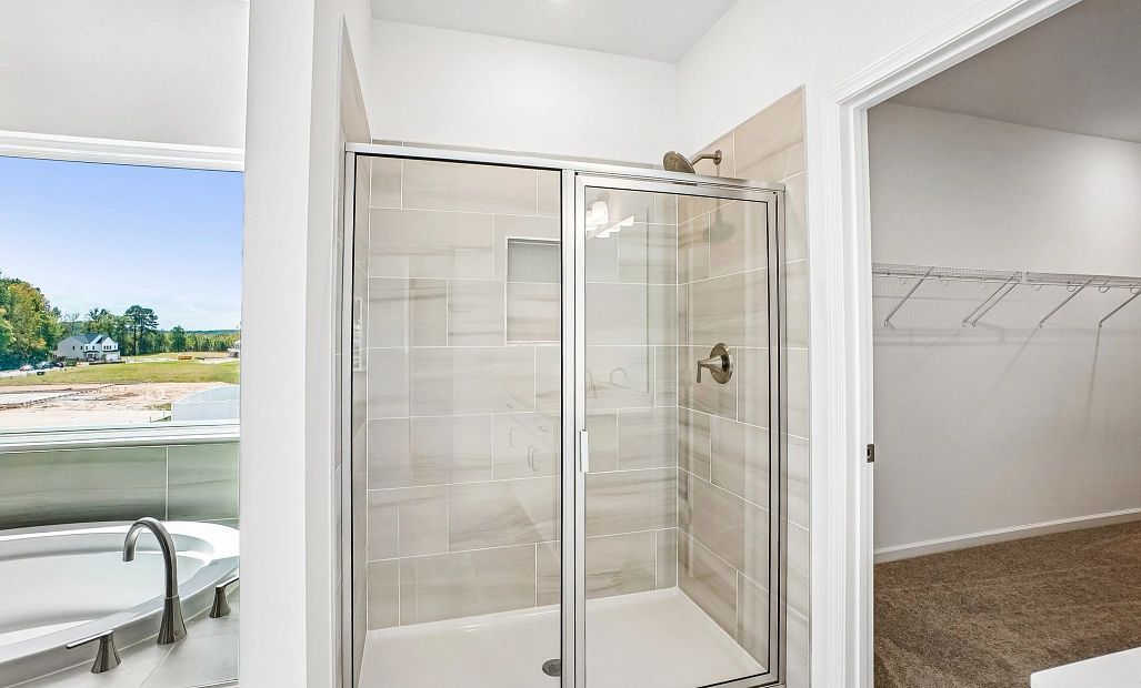 Primary Bath featuring the AW Collection® Timeless - Clean lines and graceful, polished details.