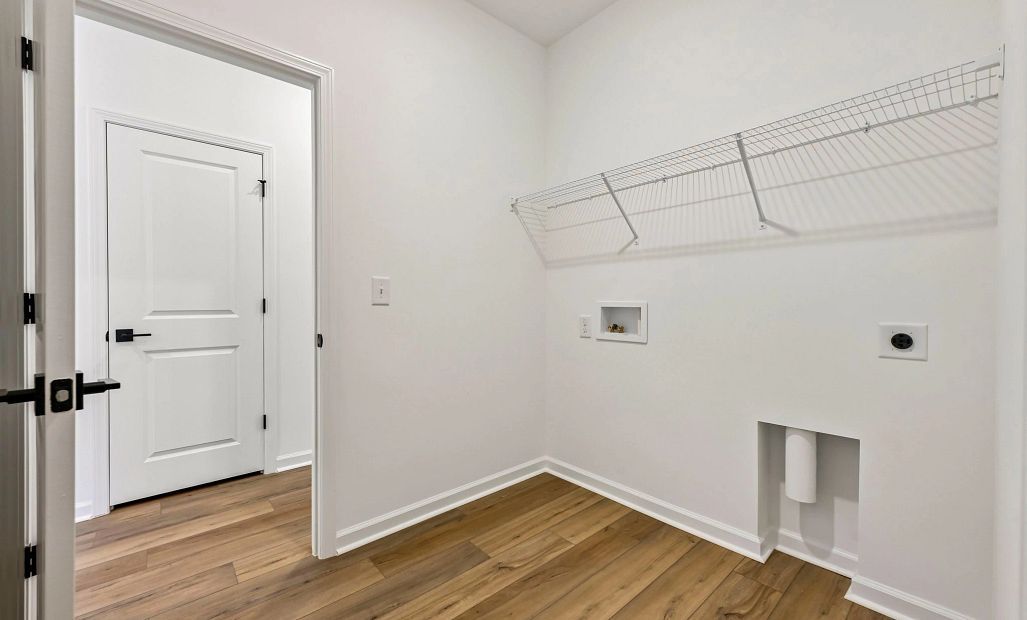 Laundry Room featuring the AW Collection® Rosemary - Clean and grounded with natural textures.