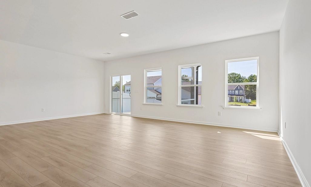 Family Room featuring the AW Collection® Milan - Open, artful, and designed for modern living.