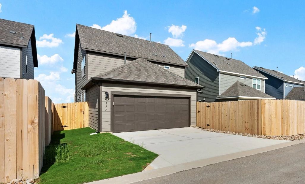 Rear Entry Garage