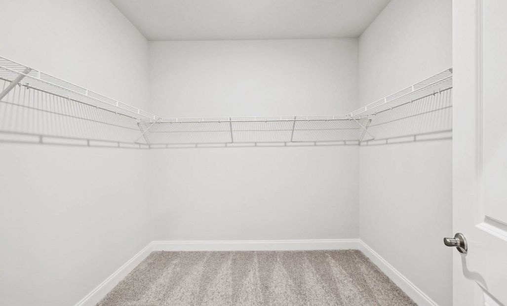 Primary Walk-in Closet | For representation purposes only. Options and layout may vary by community