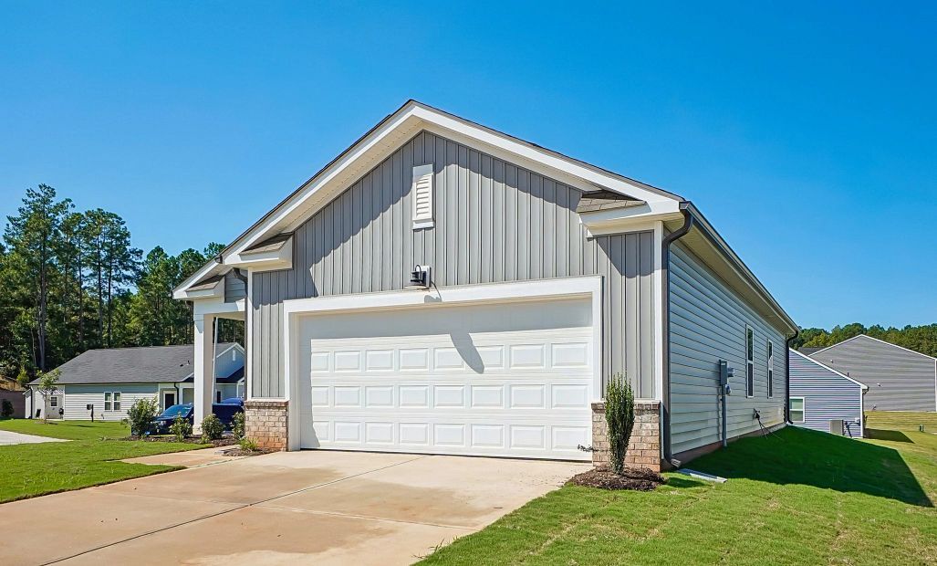 Exterior  -Tones and clean lines feel quietly inviting.