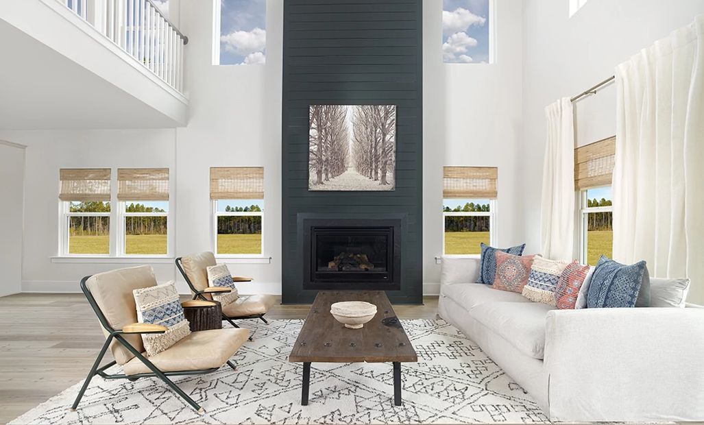 Sample Family Room photo. Actual structural options and design finishes of home may vary.