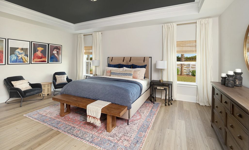 Sample Primary Bedroom photo. Actual structural options and design finishes of home may vary.