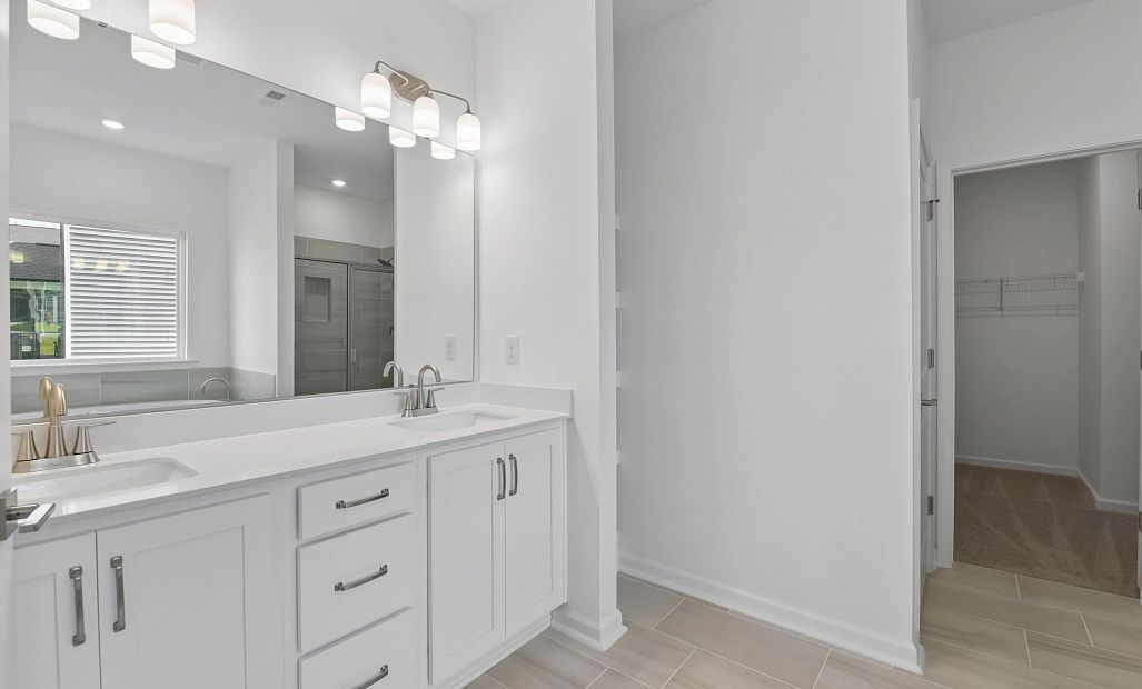 Primary Bath featuring the AW Collection® Timeless - Clean lines and graceful, polished details.
