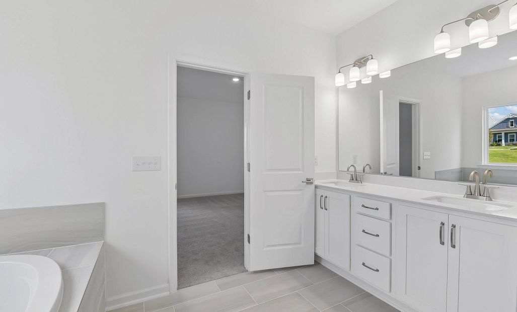 Primary Bath featuring the AW Collection® Timeless - Clean lines and graceful, polished details.