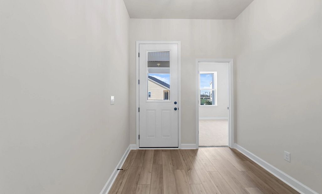 Sample Foyer photo. Actual structural options and design finishes of home may vary.