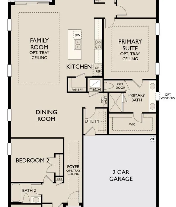 Plant floor plan layout