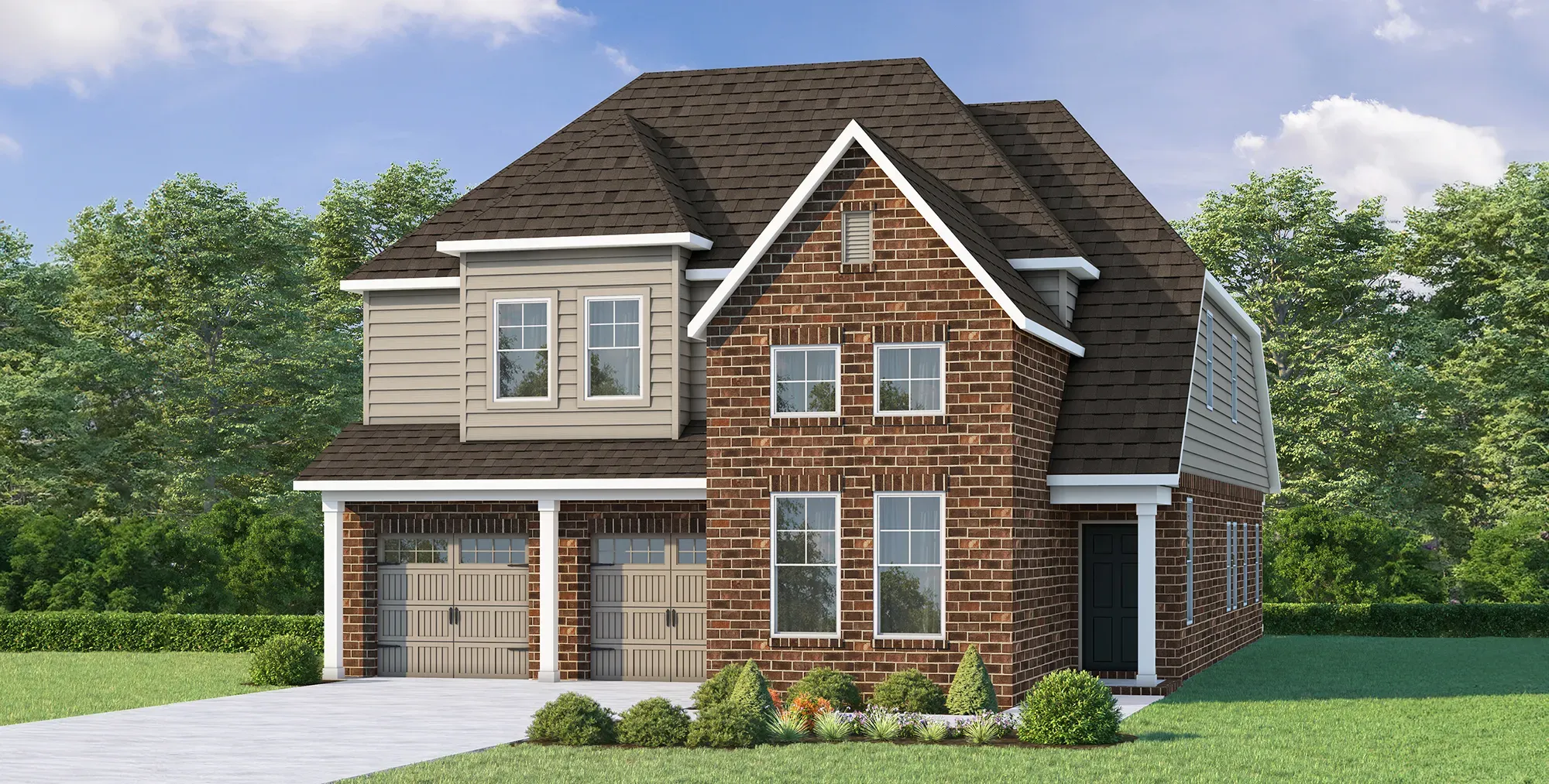 The Hickory - Autumn Lake: Franklin, Kentucky - Goodall Homes