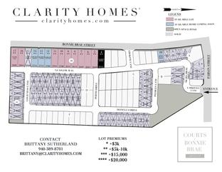 Courts Of Bonnie Brae por Clarity Homes en Fort Worth Texas
